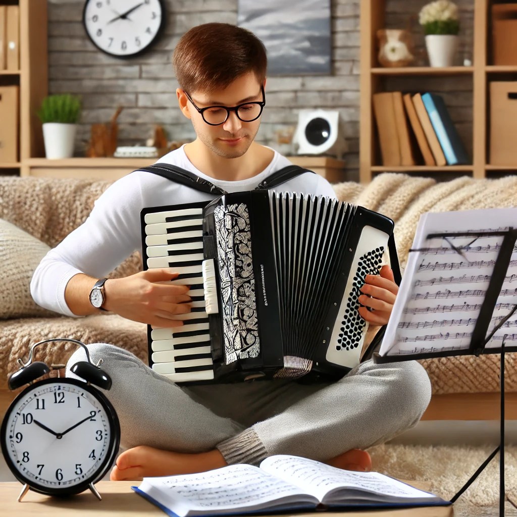Zeitmangel beim Akkordeon Üben&nbsp;⏳