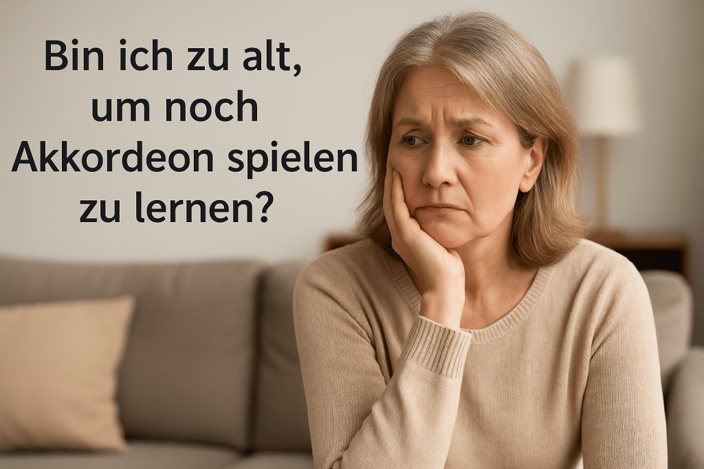 Bin ich mit 60 zu alt fürs Akkordeon? 15 ehrliche Antworten (inkl.&nbsp;Zeitaufwand)