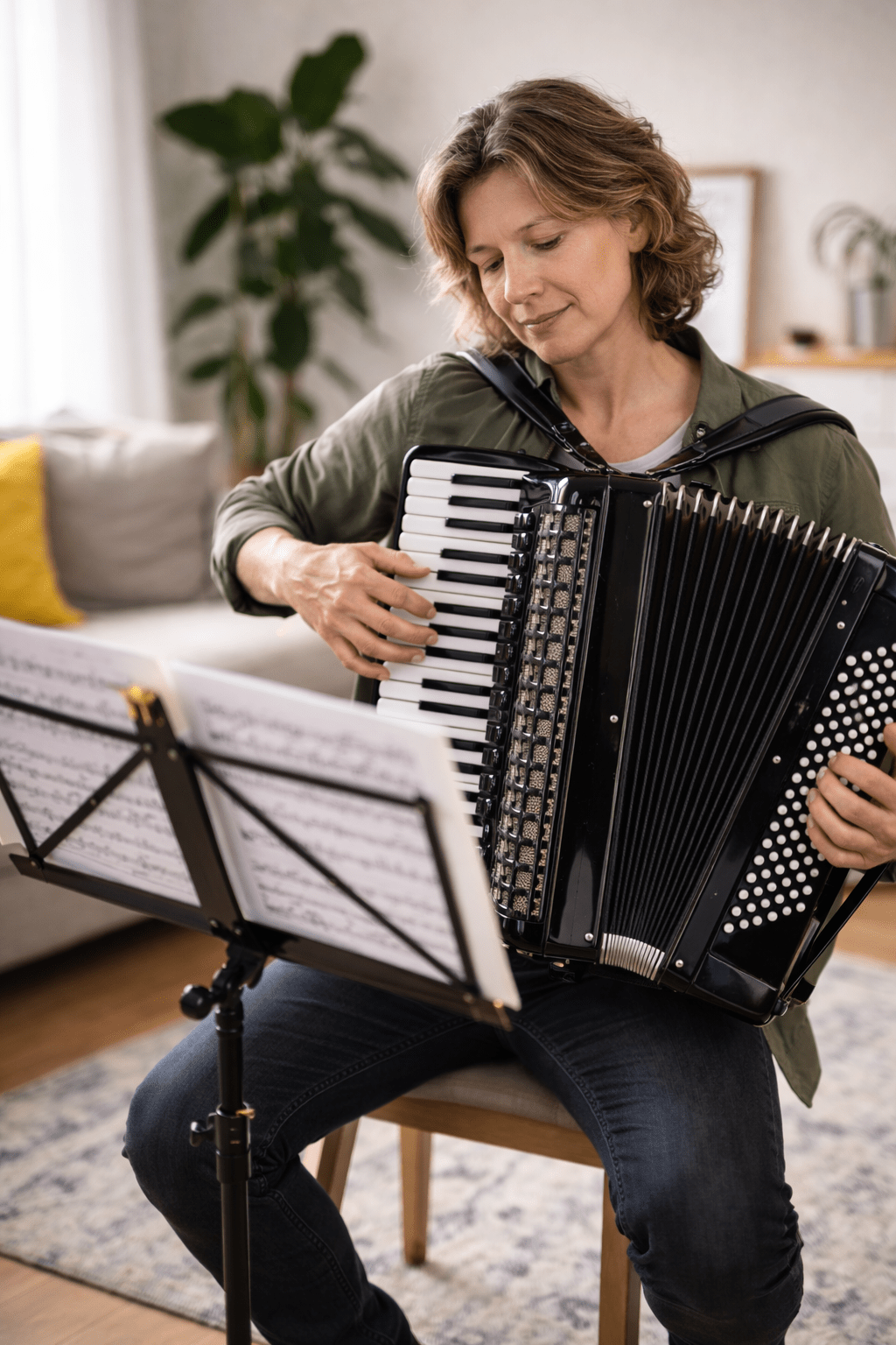 Wie übt man Akkordeon richtig, ohne sich Fehler&nbsp;anzugewöhnen?