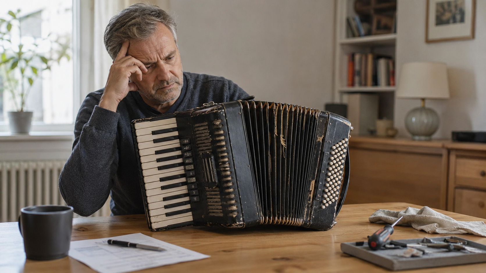 Ein guenstiges Akkordeon kann teuer werden
